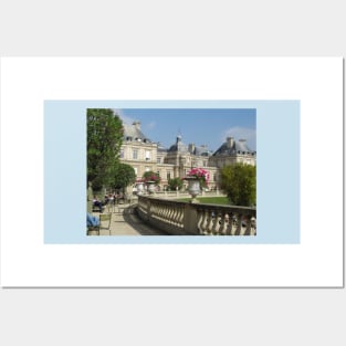 Paris Luxembourg Gardens and Senate Posters and Art